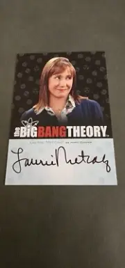 The Big Bang Theory Season 3&4 A12 Laurie Metcalf Autograph Card