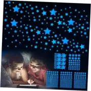 469 Pcs Glow in The Dark Stars Wall Stickers, Glow in The Dark Blue Light