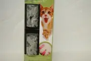 Whisker City Kitty Caps Cat Nail Caps 80 Clear size Large