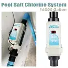 Salt Chlorine Generator,Up to 16 Gal,Keep Water Clear|Self-Cleaning 110-220V