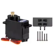 DIY Metal Gear Digital Servo&Mount Base Kit for AXIAL SCX24 90081 1/24 RC Car