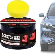 Scratch Remover for Vehicles, Scratch Removal Polish, Quick Repair Long-Lasting Protection, Swirl Mark Remover Paste with Buffer Pad for Restoration Maintenance