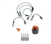 Ignition Wires Cap & Rotor 4 Spark Plug 7pc for Volkswagen Golf 2.0L 93-98