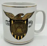 1776-1976 Flagship Seminole Bank 200th ANNIVERSARY COFFEE CUP MUG With Paperwork