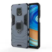 2Pcs Shockproof Case for Xiaomi 11 Lite Ring Stand Phone Back Cover for Xiaomi 11 Lite Capa Funda Coque - Blue Xiaomi 11 Lite