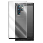 New Easy to Install Screen Protector Case for Samsung Galaxy S22 Ultra SM-S908U