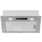 EUROCHEF 60cm Undermount Rangehood Silver, Quiet 3-Speed, 3-Layer Dishwashable