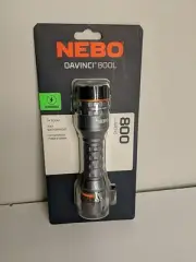NEBO DAVINCI 800 LUMENS Rechargeable Da Vinci Flashlight - NEW SEALED