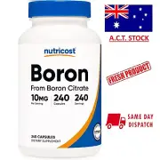 Nutricost Boron 10 mg, 240 Capsules - AU STOCK FAST POSTAGE!