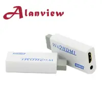 在飛比找momo購物網優惠-【Alanview】Wii轉HDMI轉換器 1080P/72