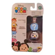 Disney Tsum Tsum Stackable Figures Judy Hopps, Zero, and Mystery Figure