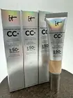 Lot/3 IT Cosmetics Your Skin But Better CC+ Full Coverage SPF50 UVA/UVB Medium