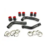 SAAS Intercooler Black Alloy Pipe Kit for Mitsubishi Triton ML MN Challenger