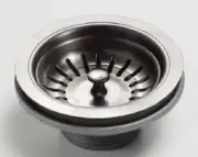 Oliveri GUNMETAL BASKET WASTE Circular, Stainless Steel