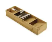 Joseph Joseph Bamboo Compact Cutlery Organiser DrawerStore