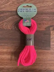 Parachute Cord 550 16 FT4.8 M MADE IN USA PEPPERELL BRAIDING COMPANY