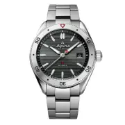Alpina Watch Alpiner 4 Automatic Grey Dial 40mm Steel Strap AL-525GS4AQ6B