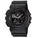 【CASIO 卡西歐】G-SHOCK 重型機械感錶款 黑色 GA-100-1A1_51.2mm