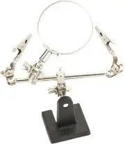 Helping Hand with Magnifier 2.5x Soldering Magnifying Glass Soldering Station