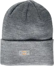 [Dickies] Men's Cuffed Beanie Grey, Grey, One Size