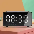 Wireless Charging BT Speaker Clock Led Display Alarm Clock Speaker With Fm AUU