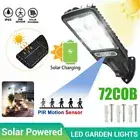 72 COB LED Solar Street Wall Light PIR Motion Sensor Outdoor Garden Street Lamp