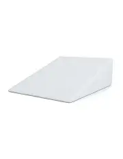 [Clevinger] Memory Foam Bed Wedge Back Support Pillow in White