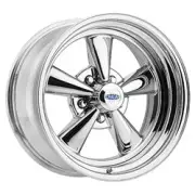 15x10 Cragar 61C S/S Chrome Plated Two-Piece Composite Wheel 5x4.75 (-32mm)