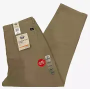 Dockers Mens Comfort Knit Chino Straight Pants 36X30 Beige Smart 360 New