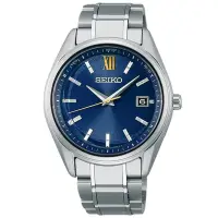 在飛比找Yahoo奇摩購物中心優惠-SEIKO 精工 SPIRIT 永恆之藍 限量 太陽能鈦金屬