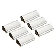 4.33"x229' Wax Thermal Transfer Ribbon, 6 Roll 1/2" Core Ribbon with Core, Black