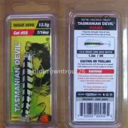 Tasmanian Devil No 59 'Whitebait' 13.5gr Discontinued Lure