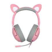 Razer Kraken Kitty V2 Pro Wired RGB Headset with Interchangeable Ears (Quartz Edition)