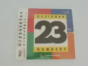 Creative Teaching Press Designer Numbers 23 4" black Numbers CTP6570