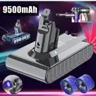 9500mAh For Dyson V6 Battery Animal DC58 DC59 SV09 SV03 Fluffy + 2x Post Filter
