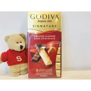 GODIVA 迷你巧克力棒 牛奶 血橙 黑巧克力 海鹽 焦糖 杏仁 【Sunny Buy】