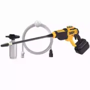 Cordless Electric Power Cleaner, 20 V Battery, 1.0 gpm, 550 psi Pressure, 20 ft
