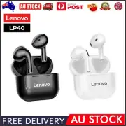 Lenovo LP40 TWS Wireless Earbuds Earphones Bluetooth Headphone Headset with mic