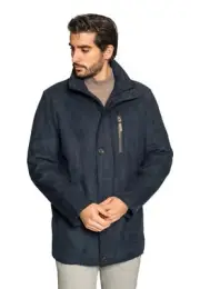 NWT BUGATTI ALCANTARA JACKET BA2.8753118905500300 BLUE