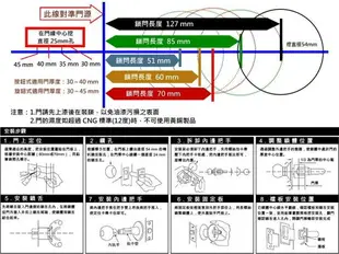 鎖舌 鎖心 LX040-85 通用型鎖舌 輔助鎖鎖舌 裝置距離85mm 鎖心 鎖芯 單舌 補助鎖 房門鎖 門鎖 水平把手鎖 通道鎖