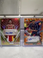 Topps Chrome Isaiah Hartenstein AUTO /25 and Phoenix Kobe Bufkin RPA /35 2024