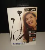 Altec Lansing MZX148-BLK-TA Bluetooth In-Ear Metal Earphones sealed 2018