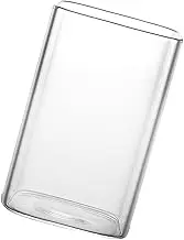 Highball Glass Square Clear Glassware Tea Everyday Use Milk Drinking Glasses 230ml