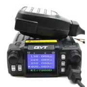 QYT Mini Mobile Radio 25W KT-7900D Quad Band 144/220/350/440MHz Walkie Talkie