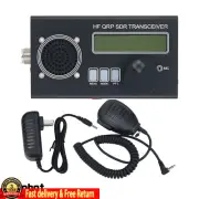 USDR/USDX HF QRP SDR Transceiver SSB/CW 8-Band 5W Ham Radio+ Shell+Handheld Mic