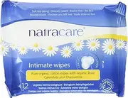 Natracare Organic Intimate Cotton Wipe - 12 Pack Value Size (144 Wipes Total)