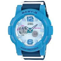 在飛比找momo購物網優惠-【CASIO 卡西歐】Baby-G系列 極限層次潮汐運動腕錶