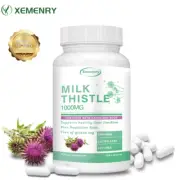 Milk Thistle 1000mg- Dandelion Root, Protect Liver Health, Liver Cleanse & Detox