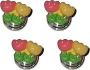 4Pack Toilet Button assist,Press on Nail protection,Protect long nails,Toilet Lid Lifter,Nail Protection