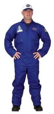 Aeromax Adult Flight Suit with Embroidered Cap SML